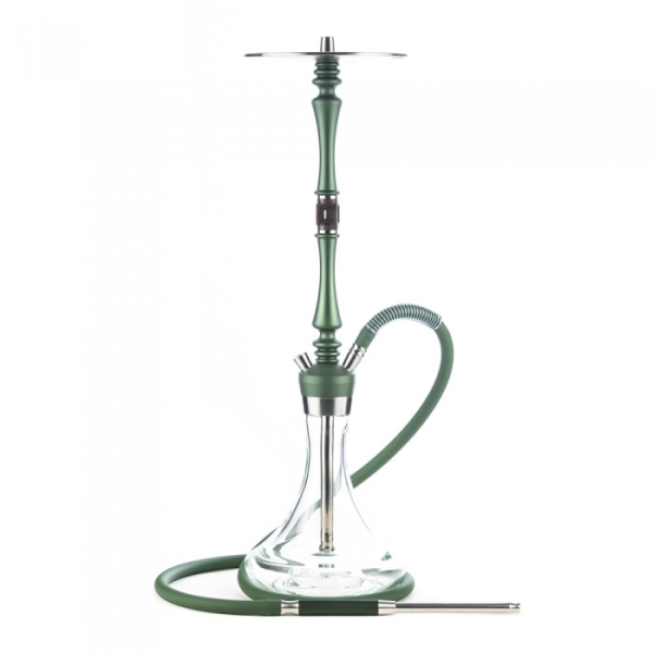 Кальян Hoob Mars Pro British Racing Green X Stainless Steel Prima Pro Дымчатый X Gold в Норильске