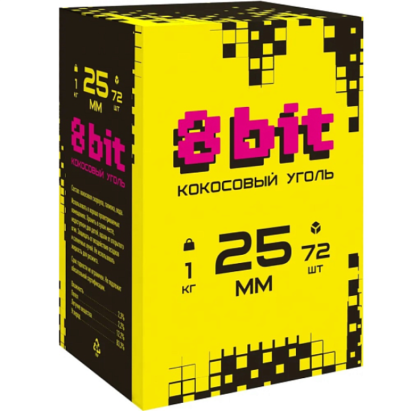 Кокосовый уголь Cocoloco 8bit 25мм в Норильске