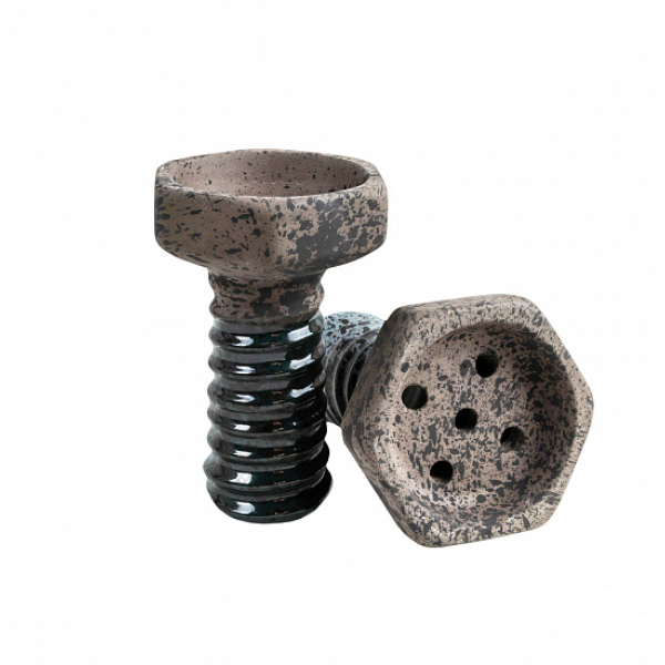 Чаша Thor Evil Screw Bowl Clay Черный Пепельный в Норильске