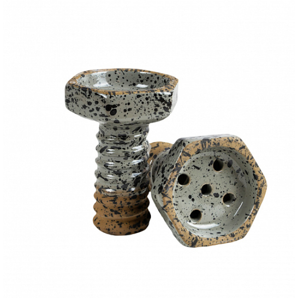 Чаша Thor Evil Screw Bowl Glaze  Серый в Норильске