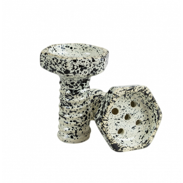Чаша Thor Evil Screw Bowl Glaze Белый Сплошной в Норильске