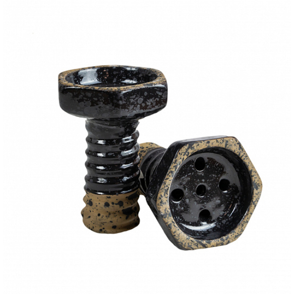 Чаша Thor Evil Screw Bowl Glaze Черный Пепельный в Норильске