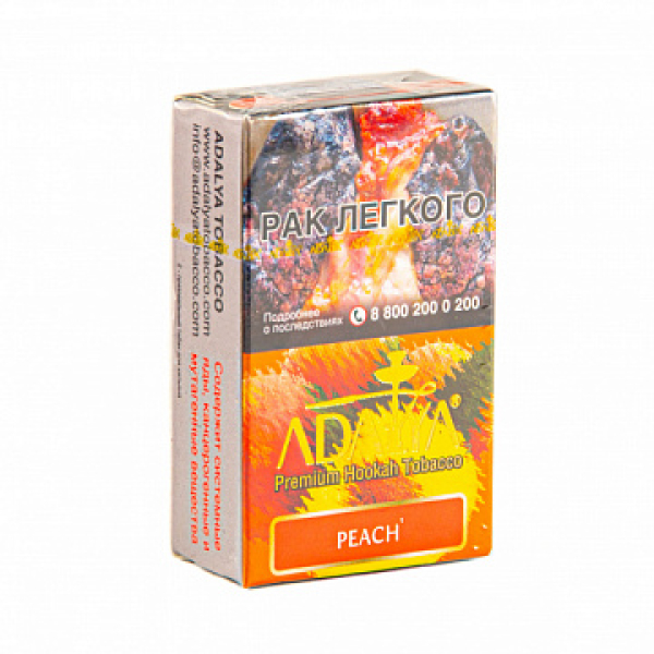 Табак ADALYA PEACH 20 гр в Норильске