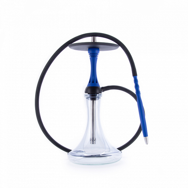 Кальян Alpha Hookah X Blue Matte (Синий, 42 см) в Норильске