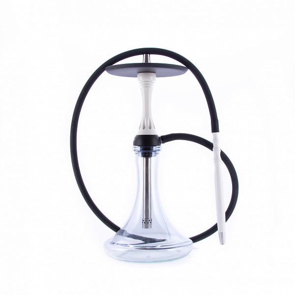 Кальян Alpha Hookah X SS Neon (Белый, 42 см) в Норильске
