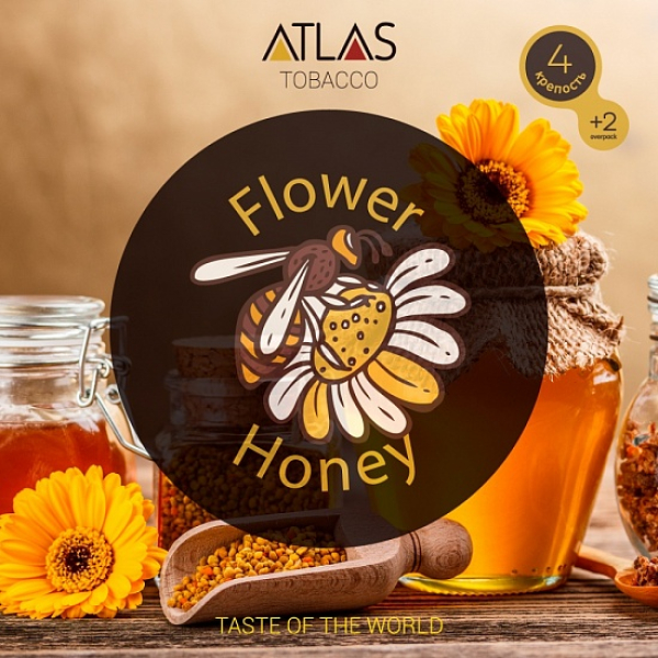 Табак Atlas Flower Honey 100гр в Норильске