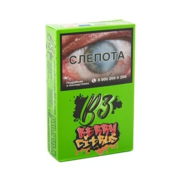Табак B3 Berry Citrus (Ягодный Цитрус) 50 гр в Норильске