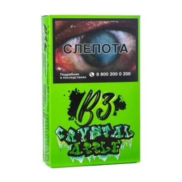 Табак B3 Crystal Apple (Яблоко со льдом) 50 гр в Норильске