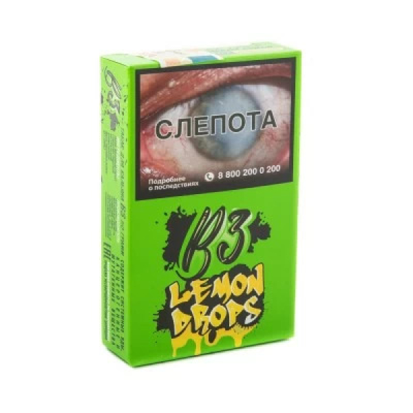 Табак B3 Lemon Drops (Лемонные леденцы) 50 гр в Норильске
