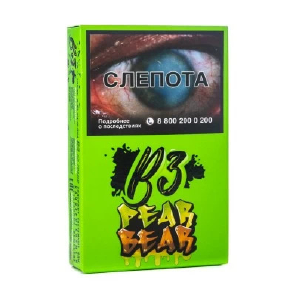 Табак B3 Pear Bear (Груша) 50 гр в Норильске