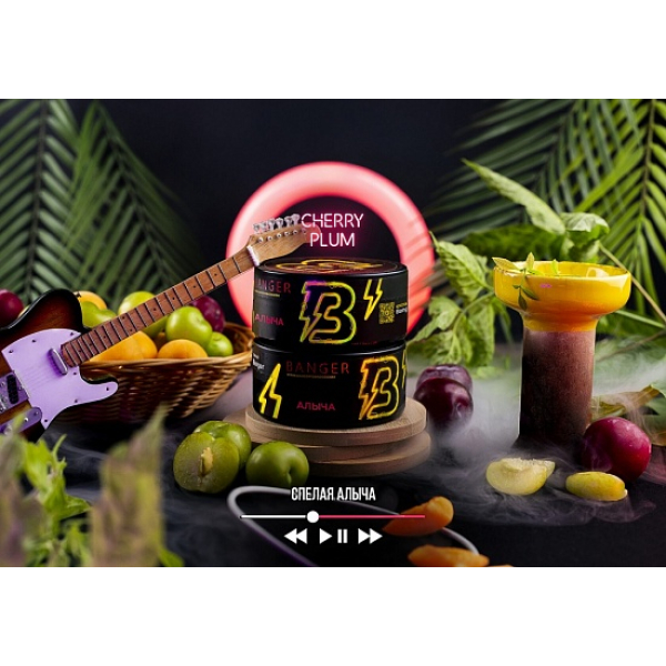 Табак Banger Cherry plum 100 грамм в Норильске
