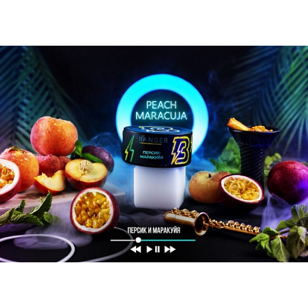 Табак Banger Peach Maracuja 100 грамм в Норильске