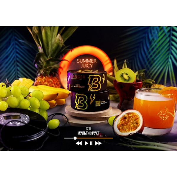 Табак Banger Summer Juicy 100 грамм в Норильске