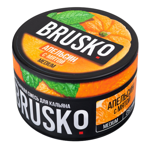 Смесь BRUSKO АПЕЛЬСИН С МЯТОЙ (MEDIUM) 250 гр в Норильске