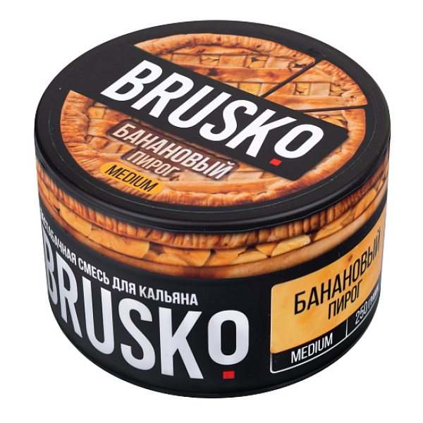 Смесь BRUSKO БАНАНОВЫЙ ПИРОГ (MEDIUM) 250 гр в Норильске