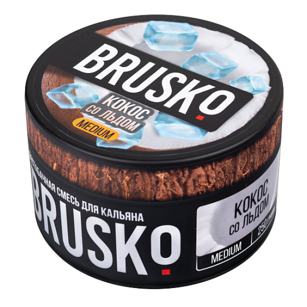 Смесь BRUSKO КОКОС СО ЛЬДОМ (MEDIUM) 250 гр в Норильске