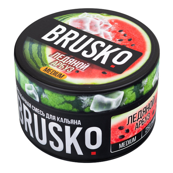 Смесь BRUSKO ЛЕДЯНОЙ АРБУЗ (MEDIUM) 250 гр в Норильске
