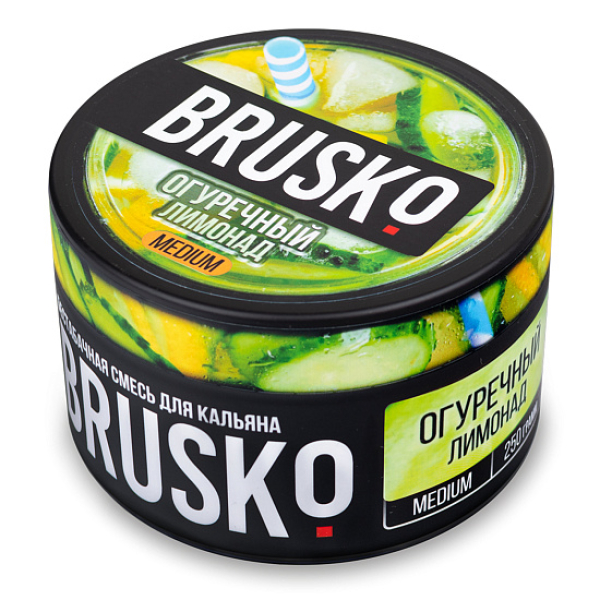 Смесь BRUSKO ОГУРЕЧНЫЙ ЛИМОНАД (MEDIUM) 250 гр в Норильске