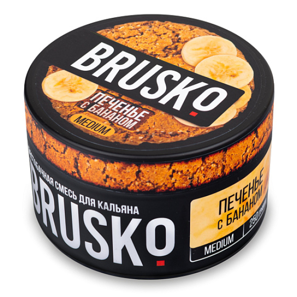 Смесь BRUSKO ПЕЧЕНЬЕ С БАНАНОМ (MEDIUM) 250 гр в Норильске