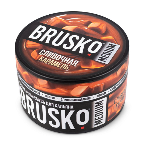 Смесь BRUSKO СЛИВОЧНАЯ КАРАМЕЛЬ (MEDIUM) 250 гр в Норильске