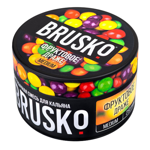Смесь BRUSKO ФРУКТОВОЕ ДРАЖЕ (MEDIUM) 250 гр в Норильске