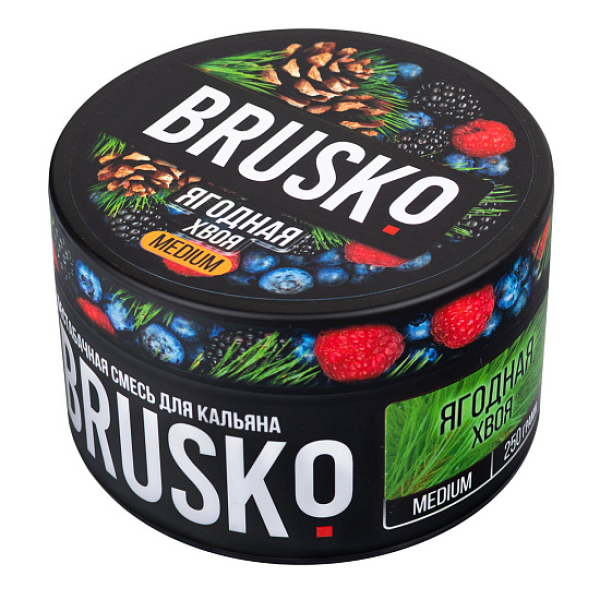 Смесь BRUSKO ЯГОДНАЯ ХВОЯ (MEDIUM) 250 гр в Норильске