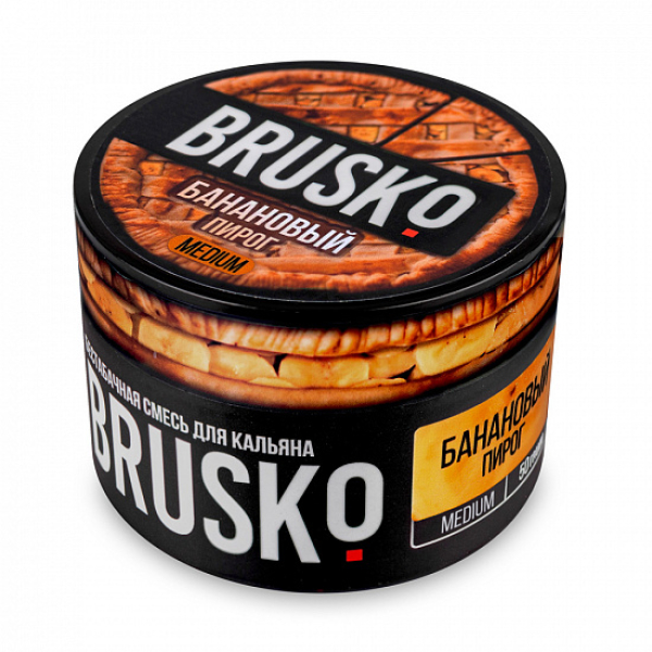 Смесь Brusko Medium Банановый пирог 50 грамм в Норильске