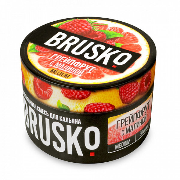 Смесь Brusko Medium Грейпфрут с малиной 50 грамм в Норильске