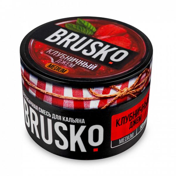 Смесь Brusko Medium Клубничный джем 50 грамм в Норильске