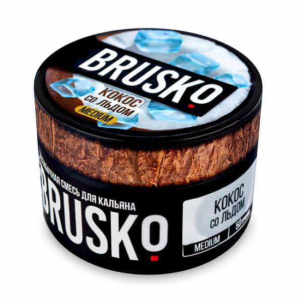 Смесь Brusko Medium Кокос лед 50 грамм в Норильске