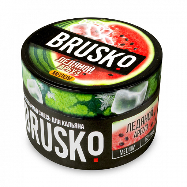Смесь Brusko Medium Ледяной арбуз 50 грамм в Норильске