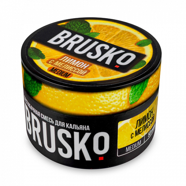 Смесь Brusko Medium Лимон мелисса 50 грамм в Норильске