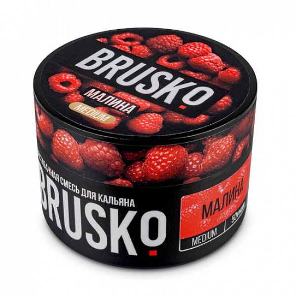 Смесь Brusko Medium Малина 50 грамм в Норильске