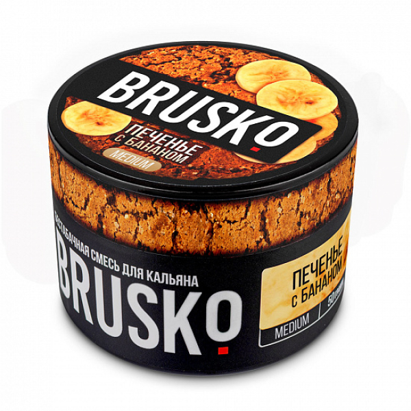 Смесь Brusko Medium Печенье с бананом 50 грамм в Норильске