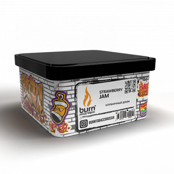 Табак BURN STRAWBERRY JAM 200 грамм в Норильске