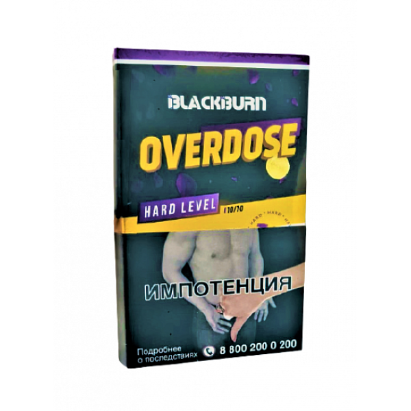 Табак Blackburn Overdose 100 грамм в Норильске