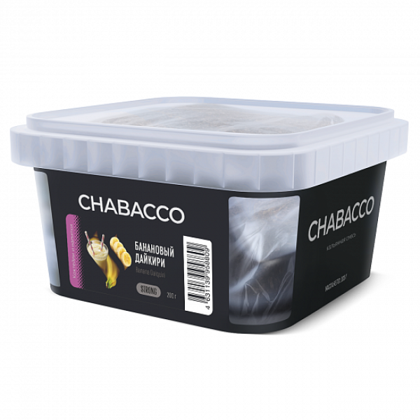 Смесь Chabacco Strong Banana Daiquiri (Банановый Дайкири) 200 гр в Норильске