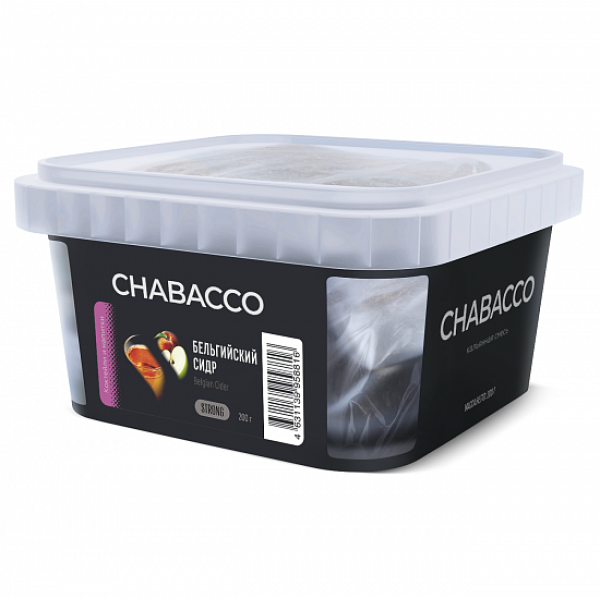 Смесь Chabacco Strong Belgian Cider (Бельгийский Сидр) 200 гр в Норильске