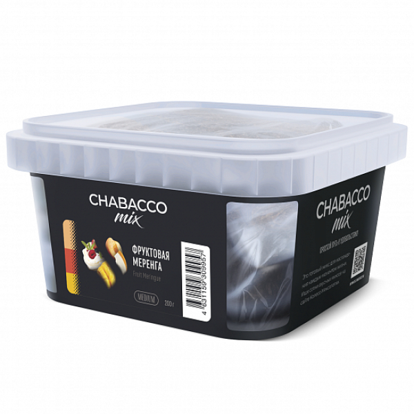 Смесь Chabacco mix Fruit Meringue (Фруктовая Меренга) 200 гр в Норильске