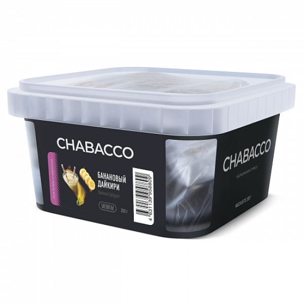 Смесь Chabacco Medium Banana Daiquiri (Банановый Дайкири) 200 гр в Норильске