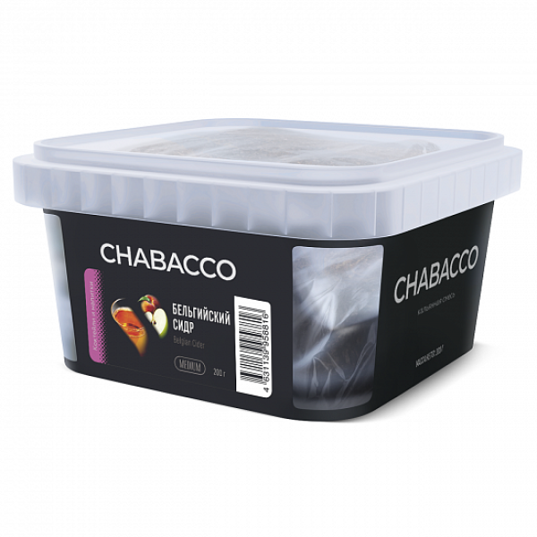 Смесь Chabacco Medium Belgian Cider (Бельгийский Сидр) 200 гр в Норильске