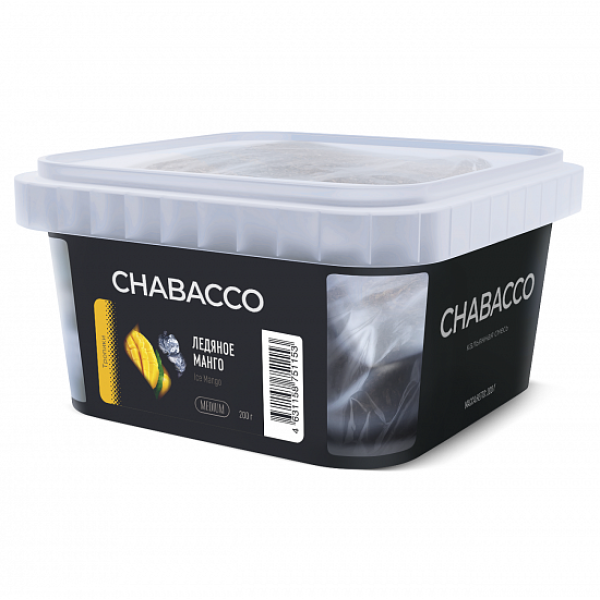 Смесь Chabacco Medium Ice Mango (Ледяной Манго) 200 гр в Норильске
