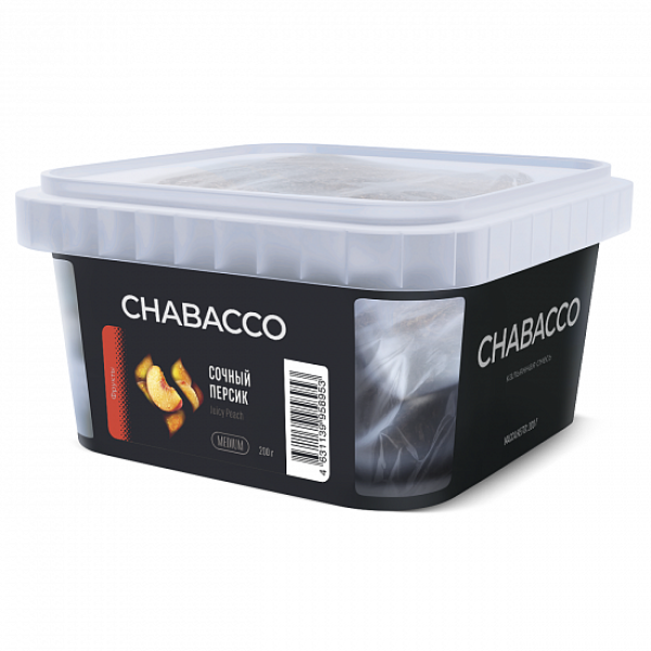 Смесь Chabacco Medium Juicy Peach (Сочный Персик) 200 гр в Норильске