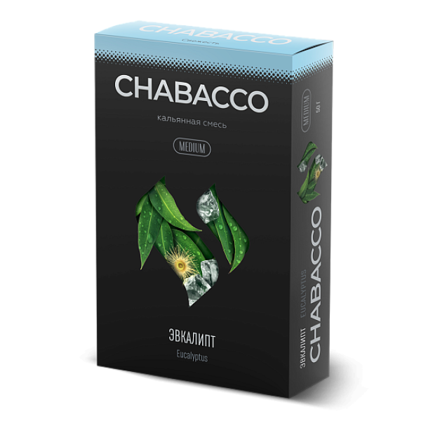 Смесь Chabacco Medium EUCALUPTUS (ЭВКАЛИПТ) 50 гр в Норильске