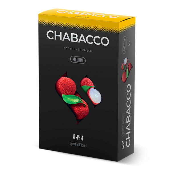 Смесь Chabacco Medium LYCHEE BISQUE (ЛИЧИ) 50 гр в Норильске