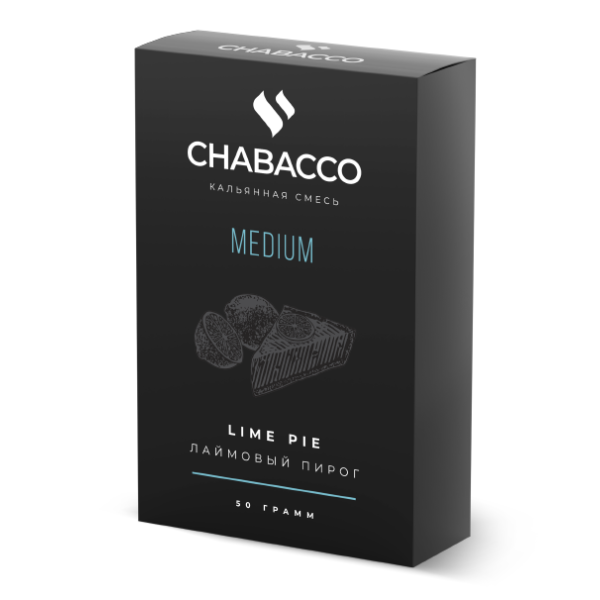 Смесь Chabacco Medium LIME PIE (ЛАЙМОВЫЙ ПИРОГ) 50 гр в Норильске