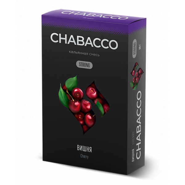 Смесь Chabacco Strong Cherry (Вишня) 50 гр в Норильске