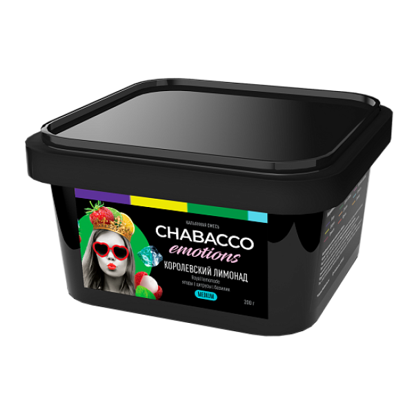 Смесь Chabacco Medium Emotions Royal lemonade (Королевский лимонад) 200 гр в Норильске