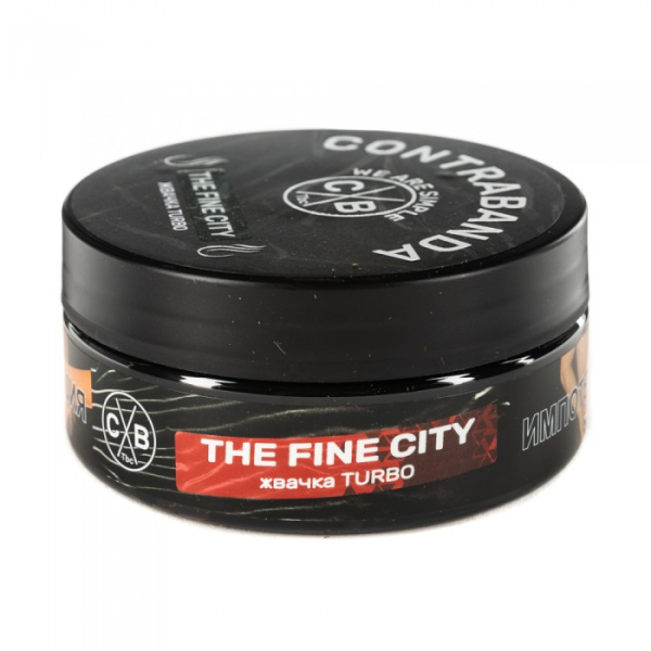 Табак CONTRABANDA The Fine City (Жвачка Turbo) 100 гр в Норильске