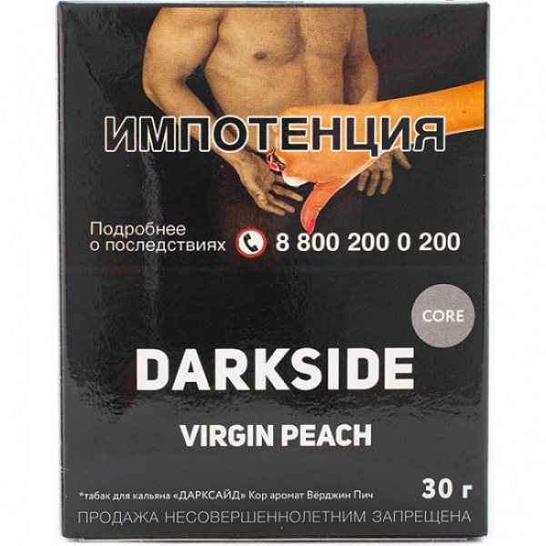 Табак Darkside Core Virgin Peach 30 грамм в Норильске